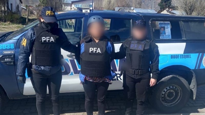 Capturaron a la prima del líder mapuche Facundo Jones Huala