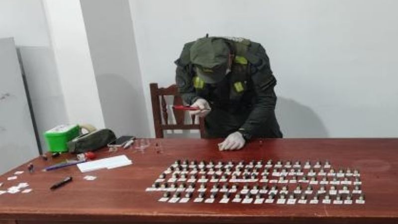 Detuvieron a cuatro personas ingestadas con cocaína en Jujuy