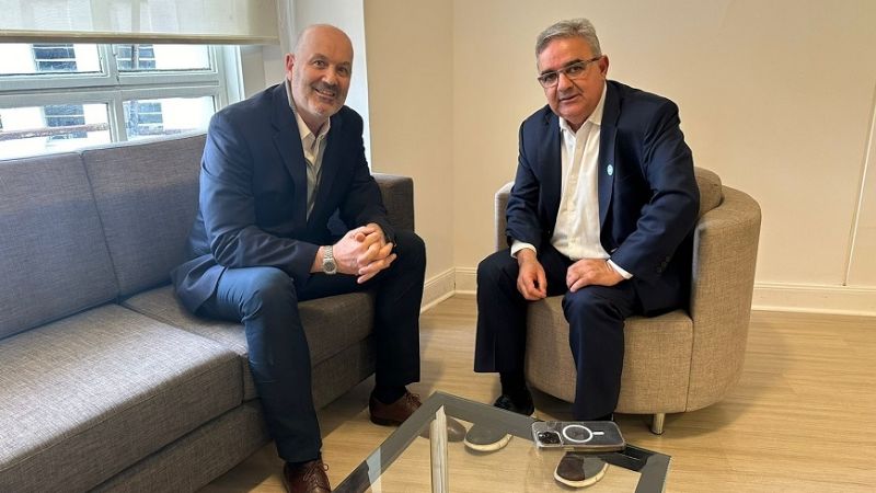 Jalil y Sturzenegger hablaron sobre minería, turismo y oportunidades de inversión