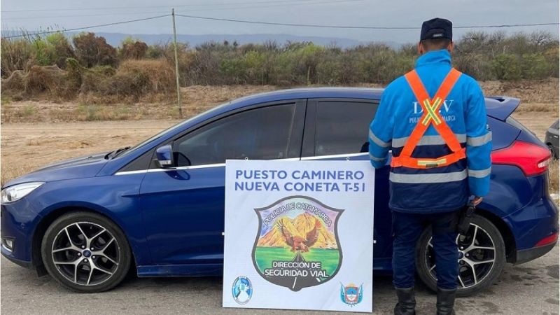 Secuestran un auto requerido por la justicia de Buenos Aires