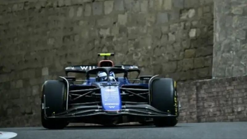 Tras el choque, Colapinto cerró 14to. las pruebas libres