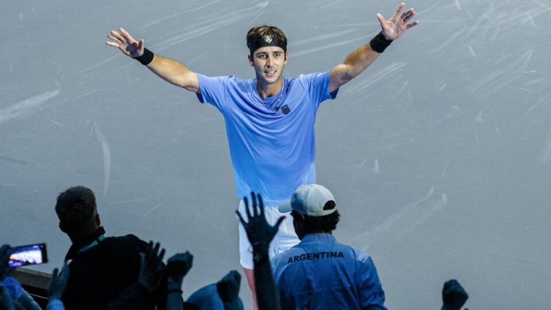 Milagro argentino, clasificación de oro en la Davis