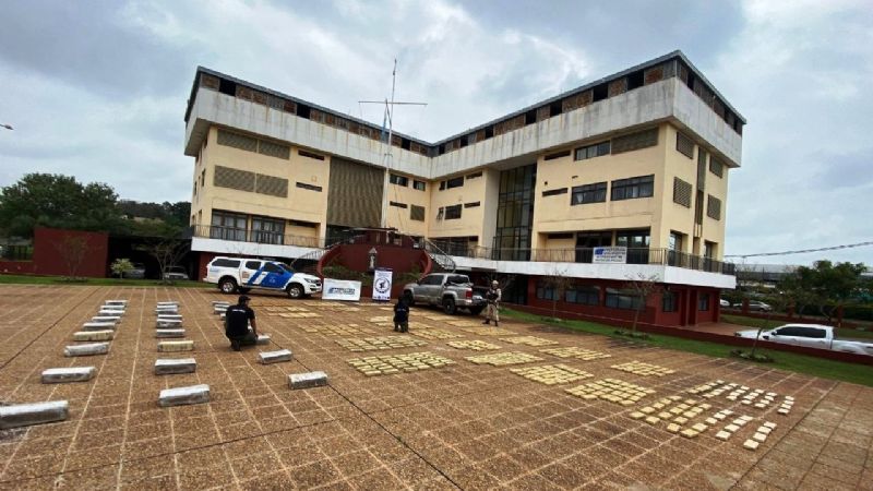 Incautaron más de una tonelada de marihuana valuada en más de 2.400 millones de pesos