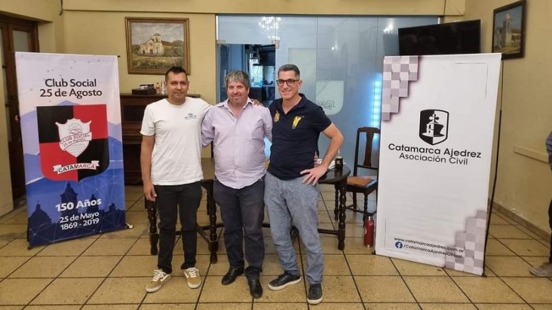 Menéndez nuevo presidente de Catamarca Ajedrez