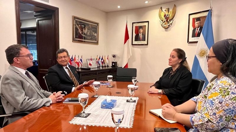 Embajador de Indonesia recibió a funcionarios catamarqueños