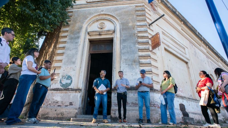 Casonas emblemáticas y el ferrocarril de Chumbicha, puestos en valor a través de “Pasos con Historia”