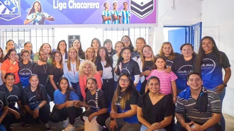 El fútbol femenino chacarero inauguró sus propias oficinas