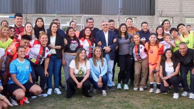 El fútbol femenino chacarero inauguró sus propias oficinas