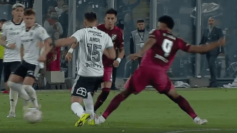 El VAR consideró de “intensidad baja” el pisotón de Borja