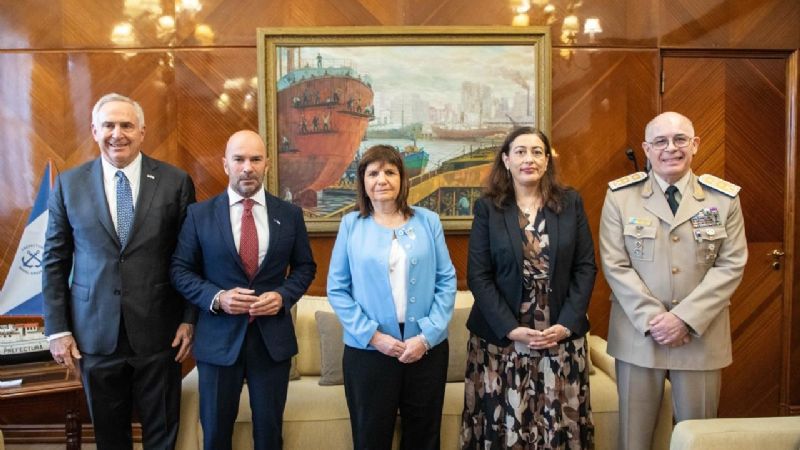 Bullrich encabezó la conferencia internacional sobre seguridad marítima