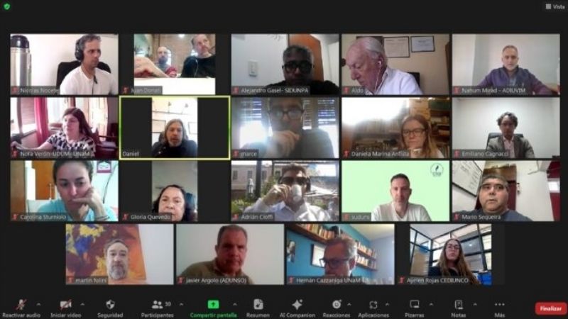 Docentes de las Universidades Nacionales lanzaron un paro para el jueves 26 de septiembre