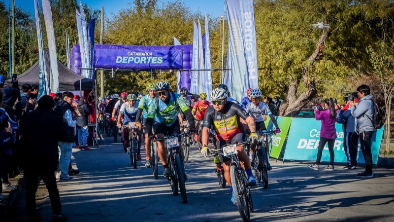 Christian Espamer y María Filgueira se llevan la victoria en el Rally Maratón MTB