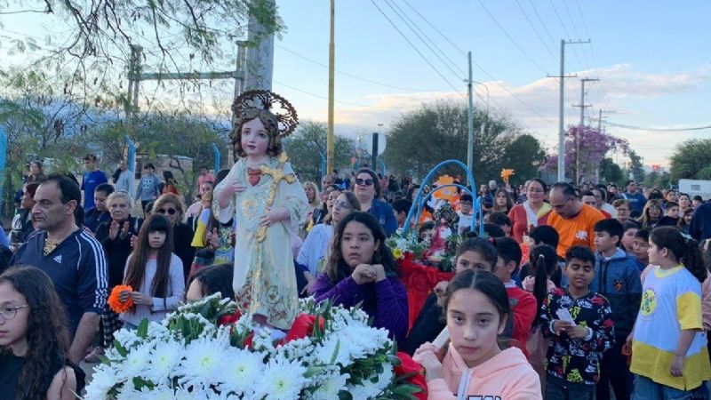 La comunidad de Jesús Niño vivió el  cierre del mes dedicado a su patrono