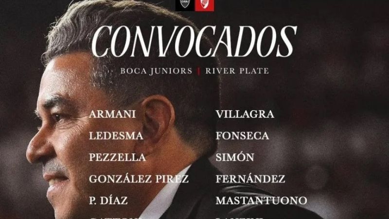 Sin Meza, Gallardo prepara un “11” alternativo