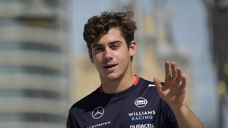 Colapinto, el piloto con más menciones en "X"