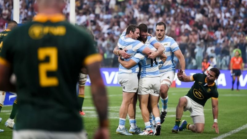 Los Pumas vencieron a Sudáfrica por 29 a 28