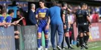 EL ENOJO de Cavani tras ser reemplazado contra River.