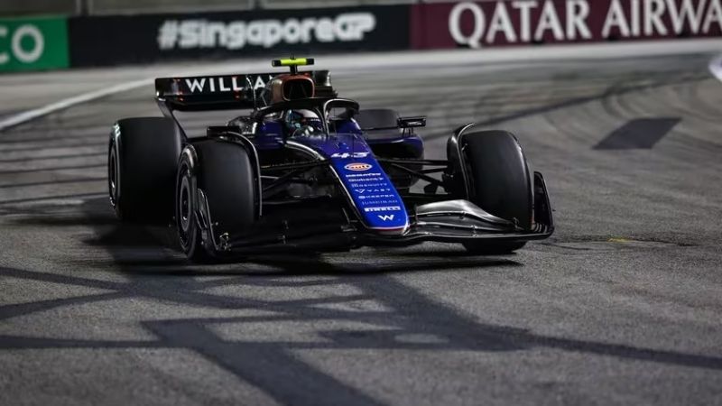 Franco Colapinto completó un gran trabajo en su tercera carrera en la Fórmula 1