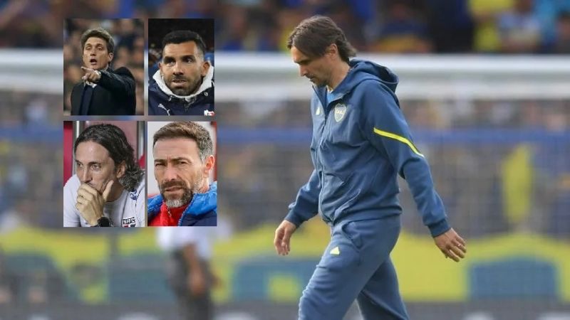 Con Martínez “afuera”, ¿quién será el DT de Boca?