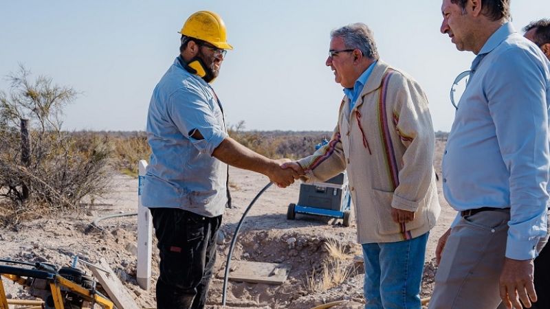 Avanza la obra de fibra óptica en el Oeste