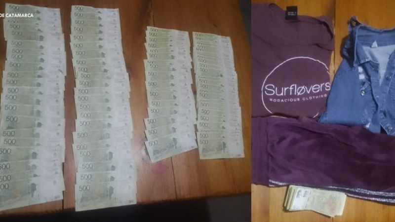 Aprehenden a una mujer y recuperan dinero