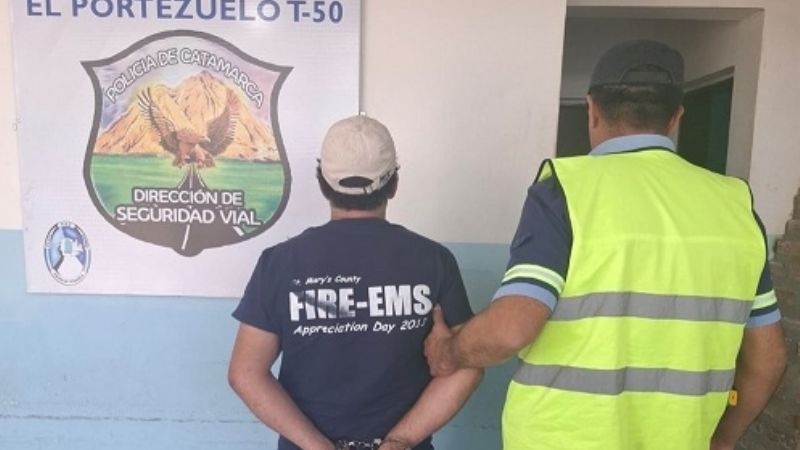 Era buscado en Jujuy y lo detuvieron en El Portezuelo