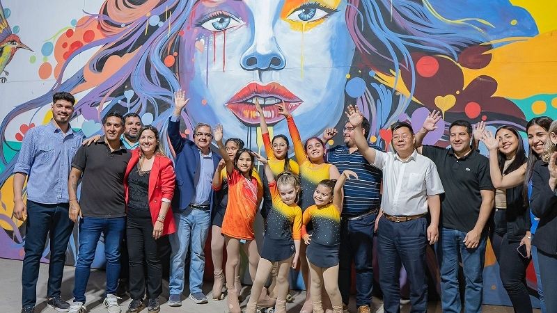 Pusieron en valor la nueva renovada Plaza de Villa Dolores