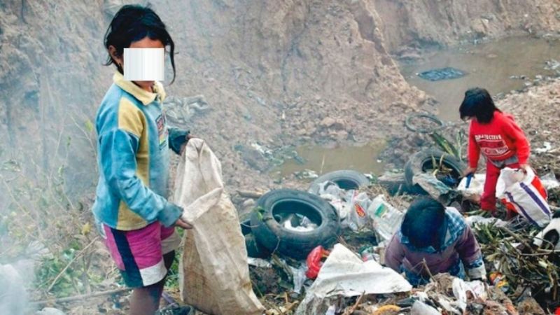 El 66,1% de los niños vive en la pobreza y el 27% es indigente