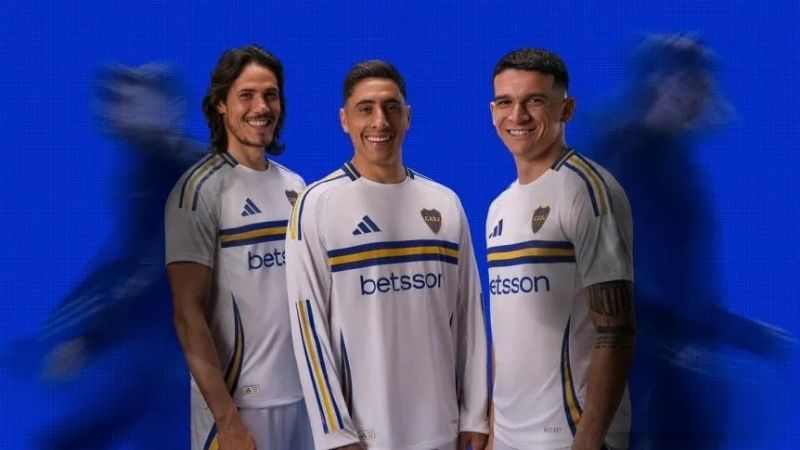 Boca presentó su nueva camiseta alternativa