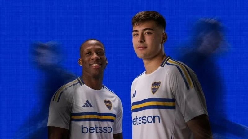 Boca presentó su nueva camiseta alternativa