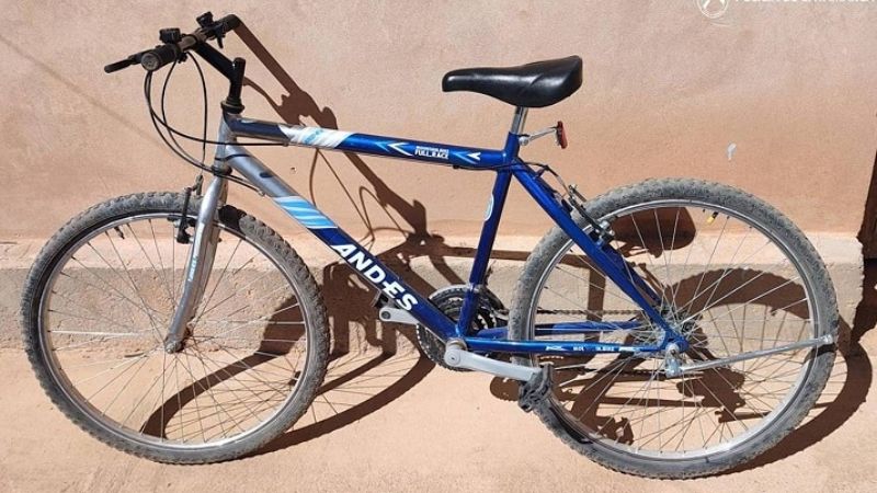 Encontraron una bicicleta extraviada