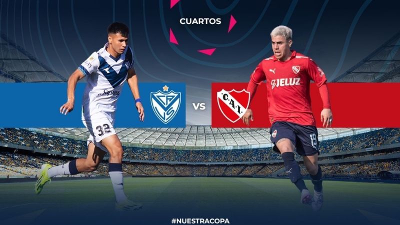 Vélez-Independiente, por la Copa Argentina