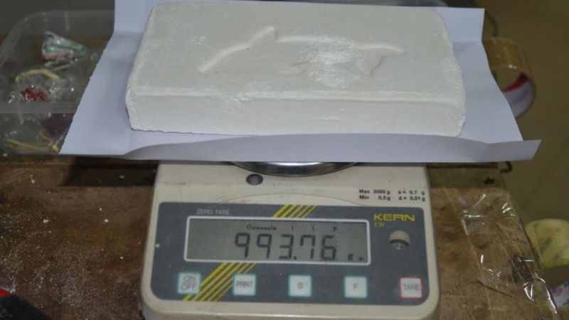 Llevaban 20 kilos de cocaína en un tour de compras