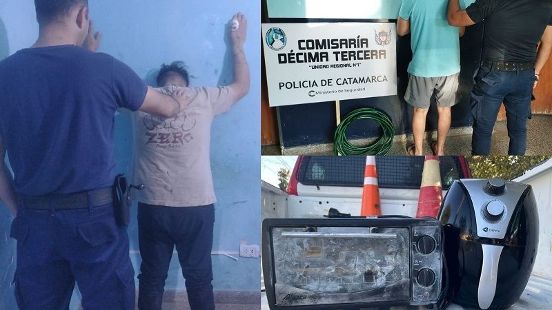 Dos ladrones detenidos