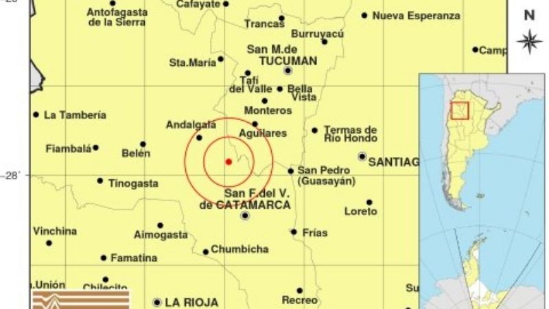 Temblor en la madrugada