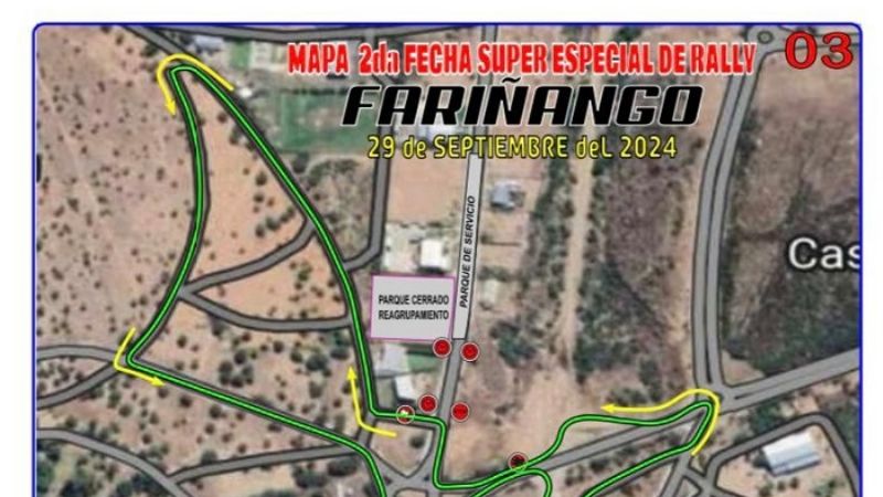 El Fariñango recibe a la 2da. fecha de SP del rally