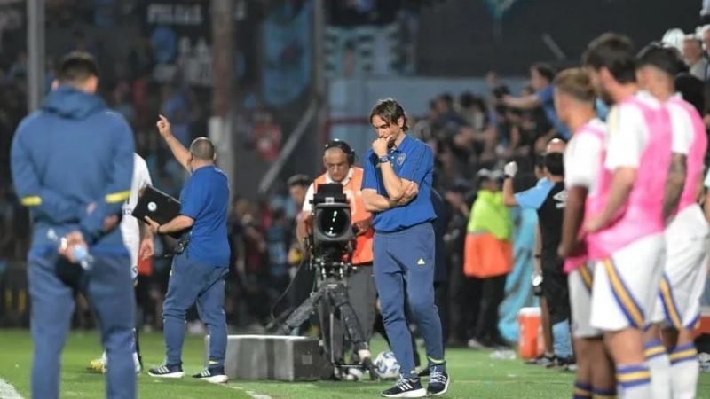 Boca sin DT; Riquelme: "no somos competitivos"