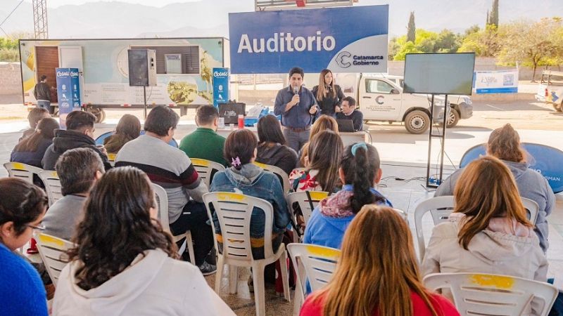 El Programa “Catamarca con Vos” pasó por Saujil