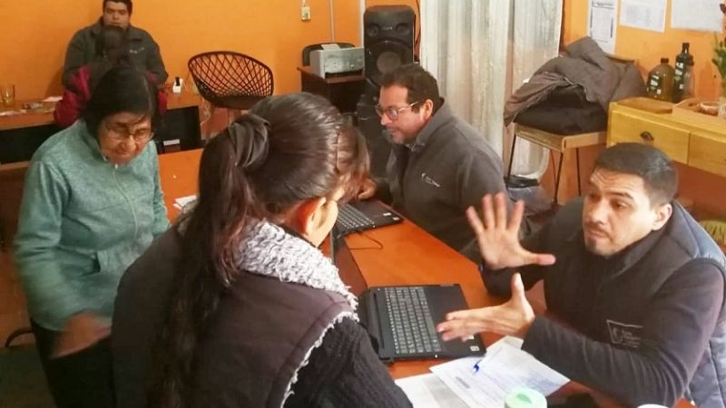 Vecinos de Huillapima y Concepción se informaron sobre la facturación