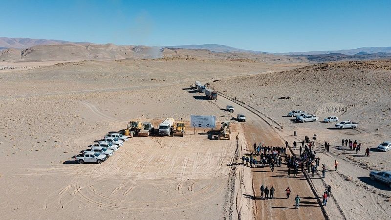 Comenzó la obra de pavimentación de la Ruta 43 en la Puna catamarqueña