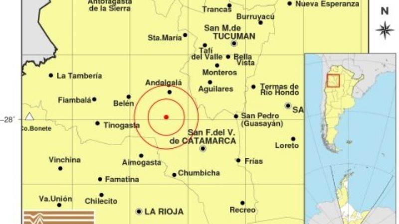 Tres sismos en las últimas horas