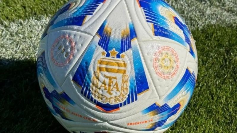 Argentum 24, la pelota que estrenarán Argentina-Chile