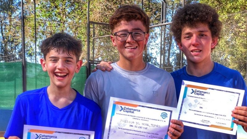 Brizuela del Moral a la instancia provincial en Tenis