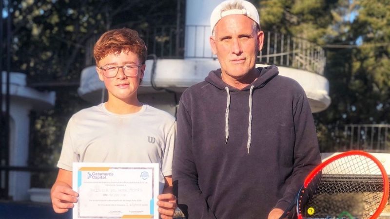 Brizuela del Moral a la instancia provincial en Tenis