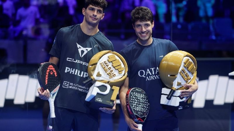 Agustín Tapia juega por los 8vos. de Madrid