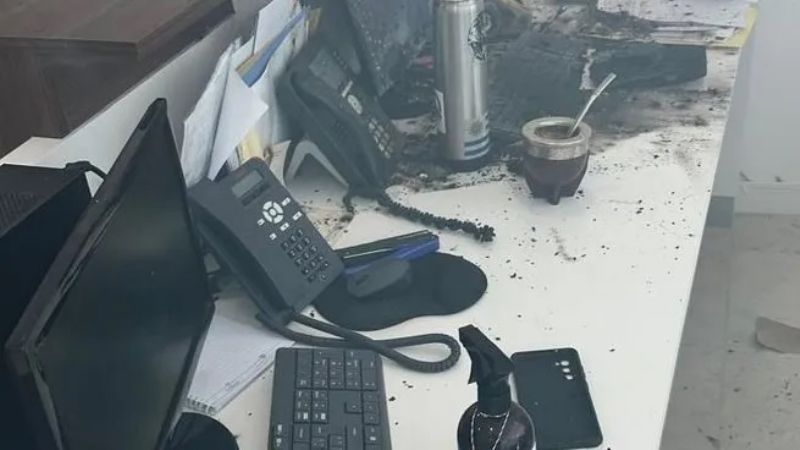 Atentado contra el presidente de la Sociedad Rural