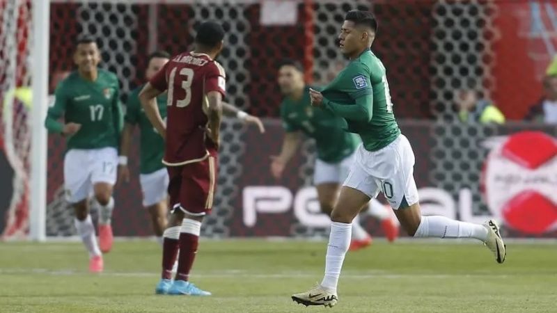 Bolivia “asfixió” 4-0 a Venezuela, en La Paz