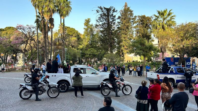 Dispositivo por el Aniversario de la Beatificación de Fray Mamerto Esquiú y la Fiesta de la Protección de la Virgen del Valle