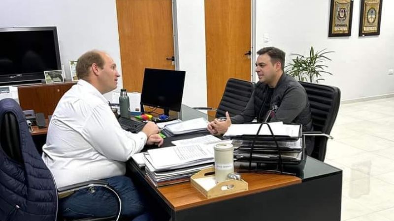 Los Altos Municipio y el gobierno provincial acordaron la reactivación de obras