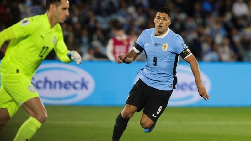 Uruguay-Paraguay 0-0, en el adiós de Suárez